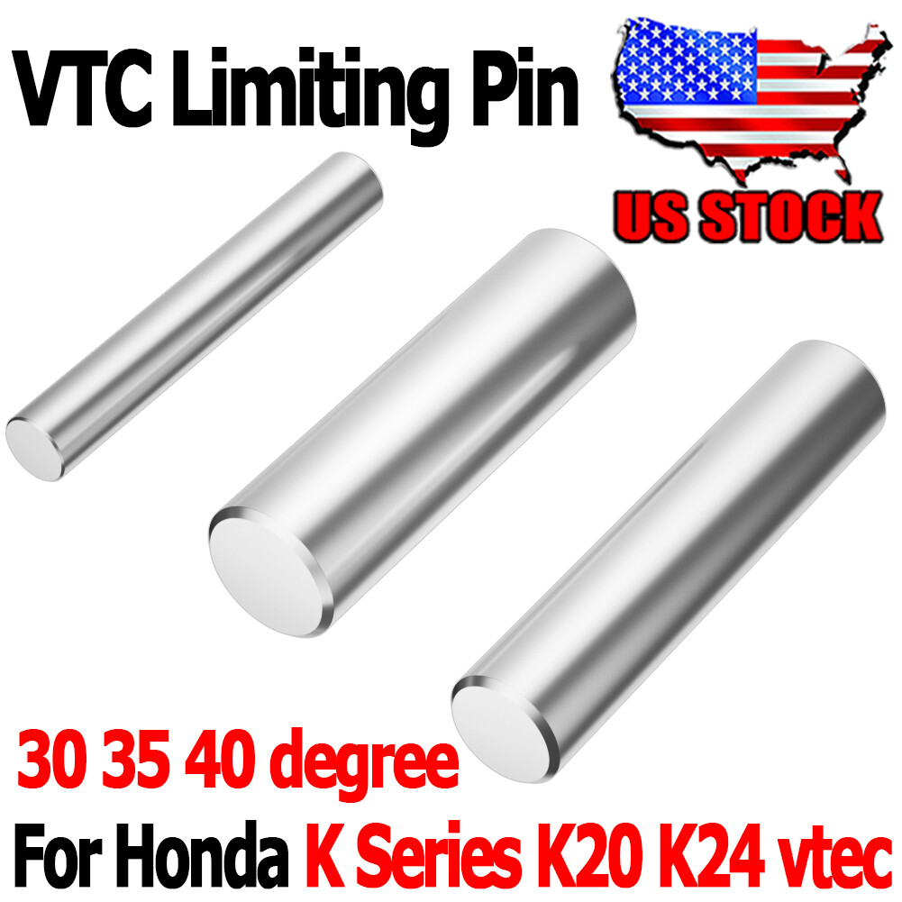 For Honda K Series VTC Limiting Pin Pack K20 K24 vtec 30 35 40 degree Stainless