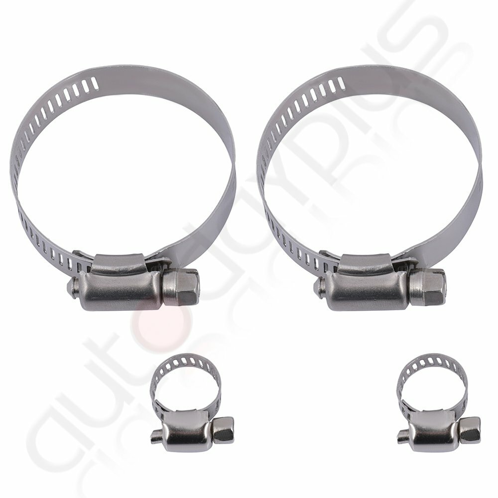 Aluminum Radiator For 06-07 Mercedes-Benz C280 with 2pcs 8-10mm 27-51mm Clamps