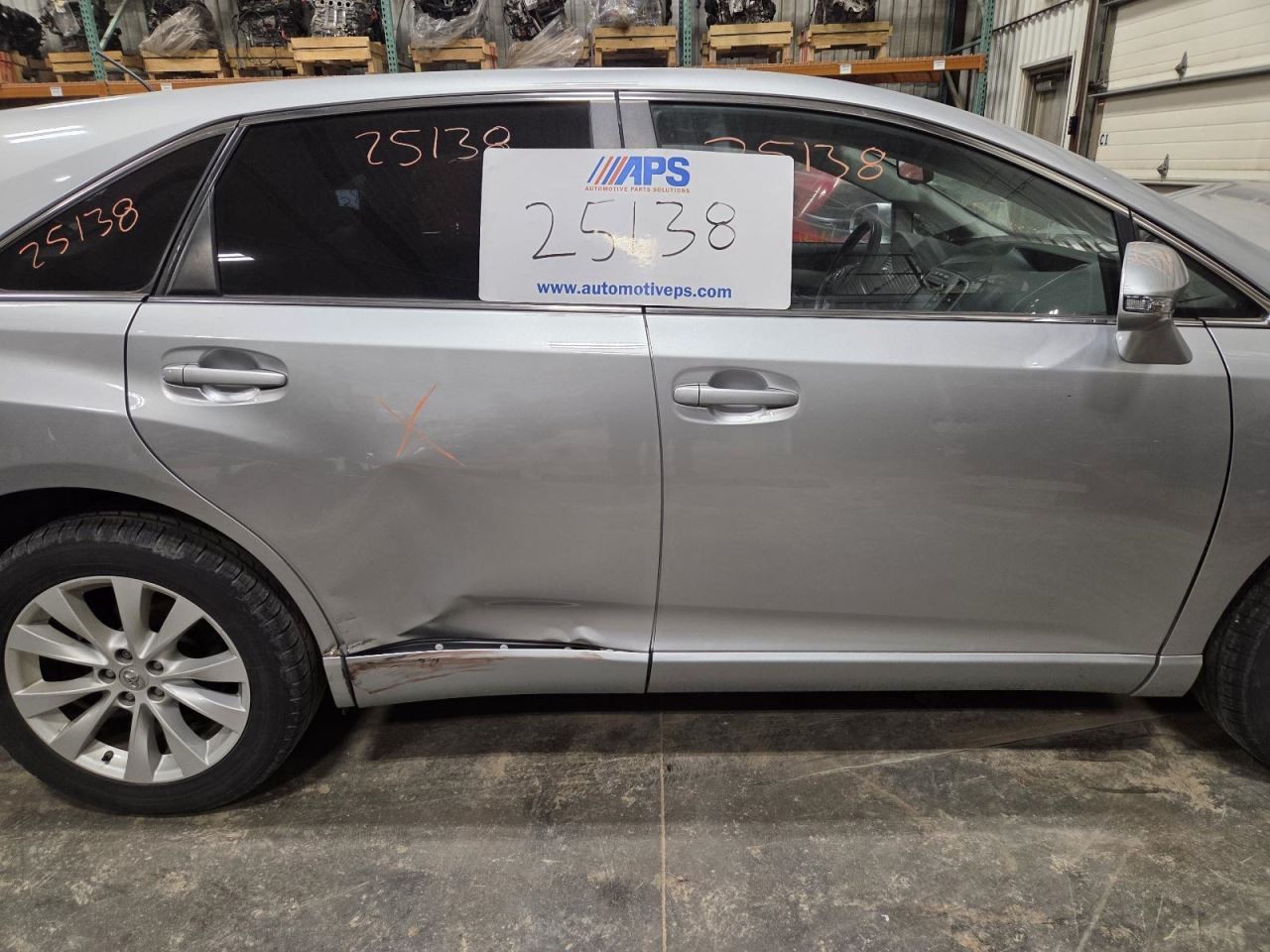 Rear View Mirror Automatic Dimming Halogen Headlamps Fits 09-16 VENZA 1546969