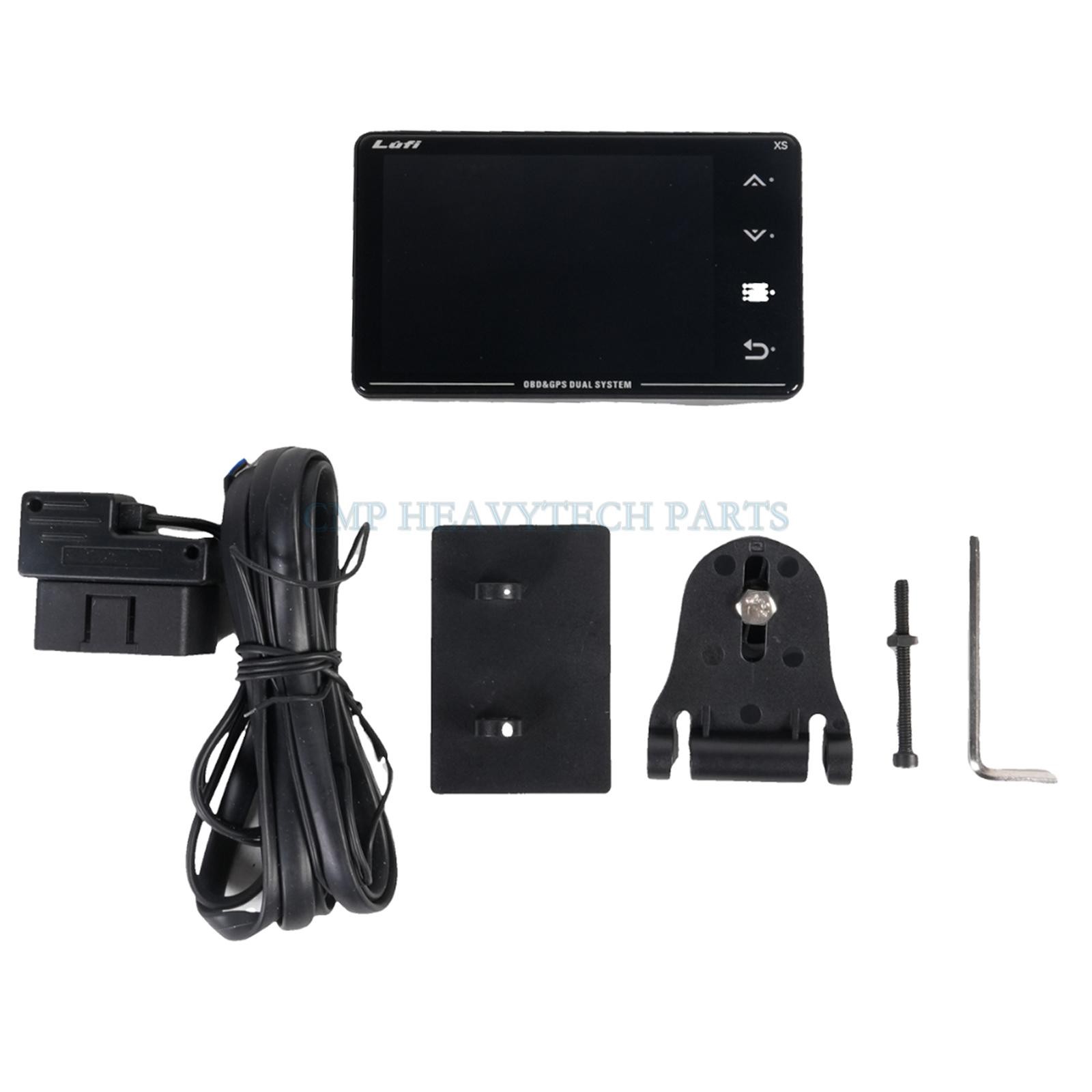 3rd-generation Car Modified Instrument OBD2 Boost gauge GPS Multi-function LCD