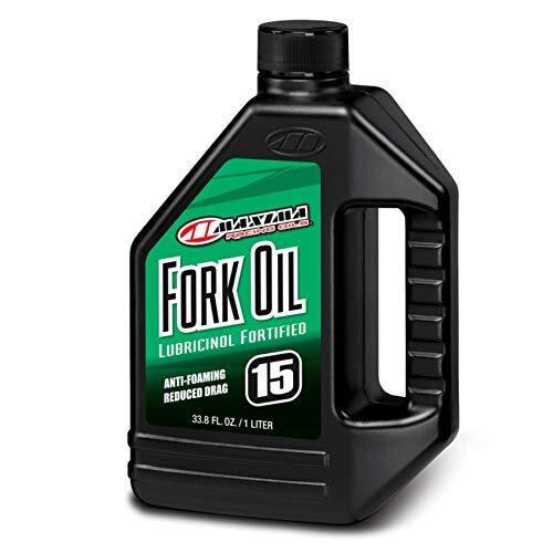 Maxima 56901 15WT Standard Hydraulic Fork Oil – 1 Liter Bottle