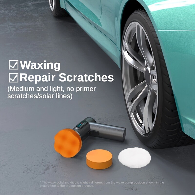 Cordless Car Polishing Machine 20000RPM Portable Car Polisher Electric Tool US