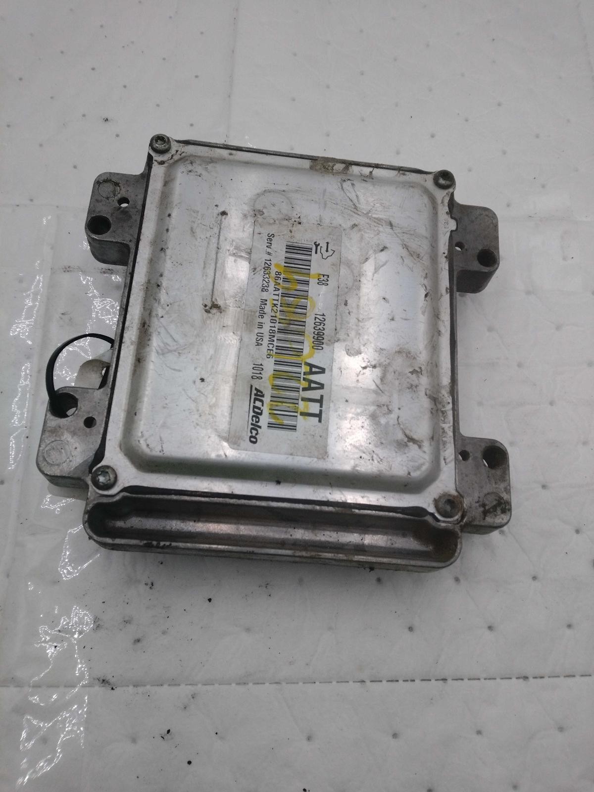 2011 Chevrolet Silverado 1500 ECM Engine Control Module 12633055 OEM Used