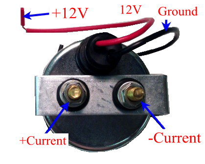AMP gauge, 60A, Ampere Current gauge, VDO type, 2″/52mm, VDO-60A