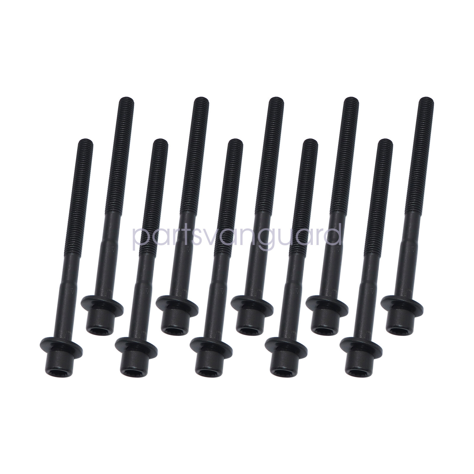 10PCS HB320 Head Bolt Kit For Hyundai Kia Accent Rio 1.6L DOHC 16v 2012-2019