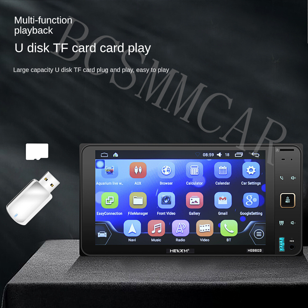 7 in Car Radio touch screen MP5 Multimedia Player Fit for Toyota Hiace 2009-2014