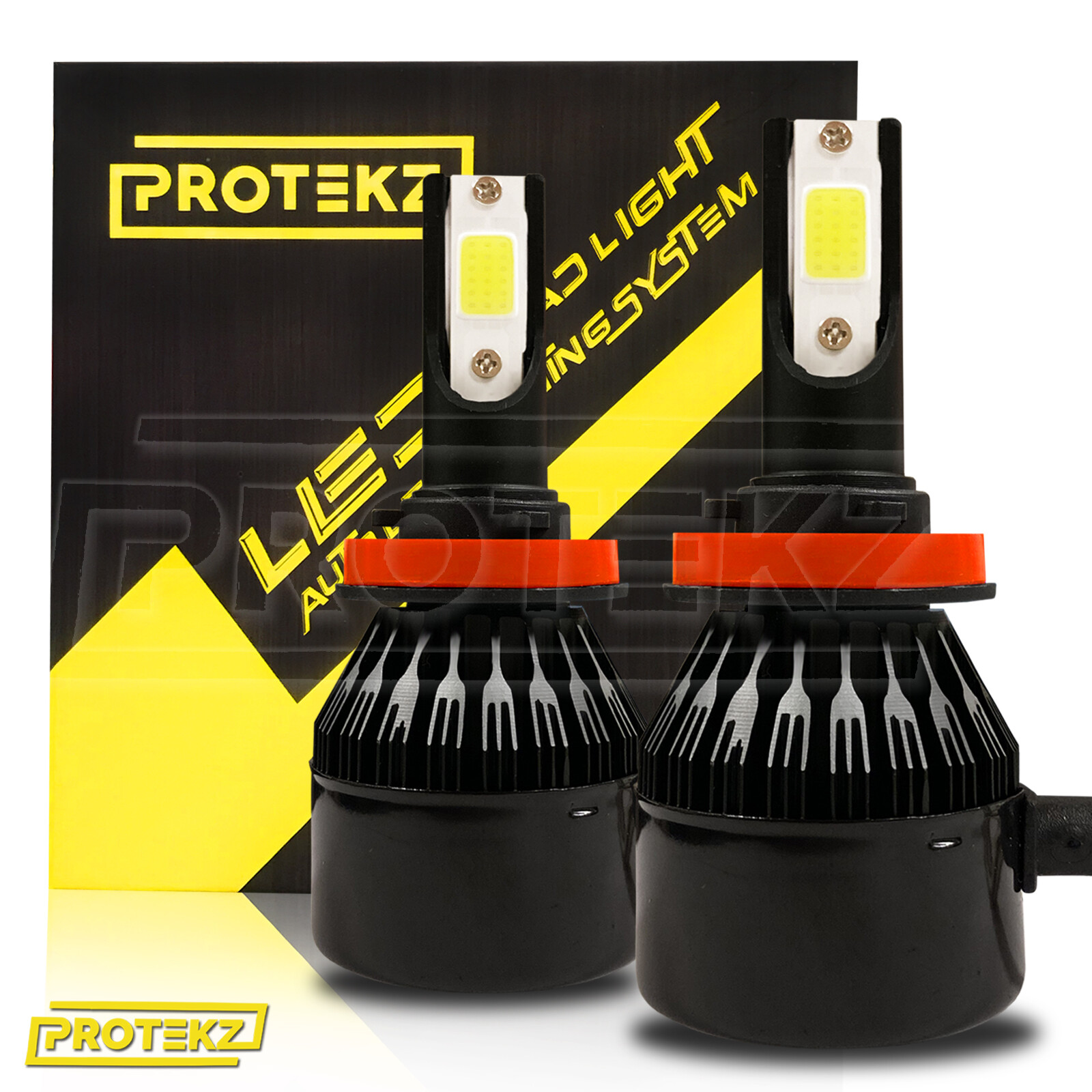LED Headlight Protekz Conversion Kit 100W 30000LM for 1991-2017 Ford Explorer