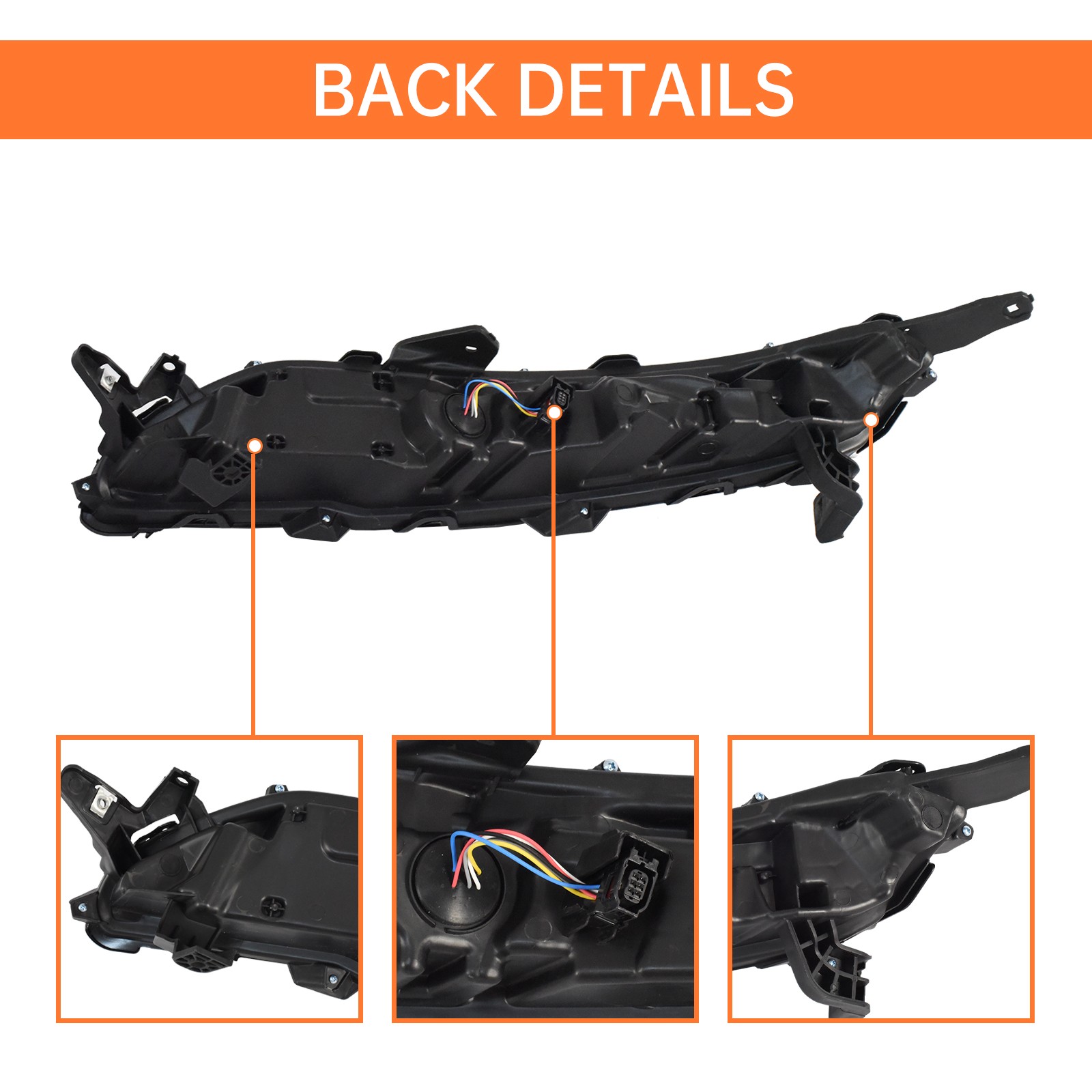 For 2022-2025 Mitsubishi Eclipse Cross Front LED DRL Fog Light Lamp Right Side