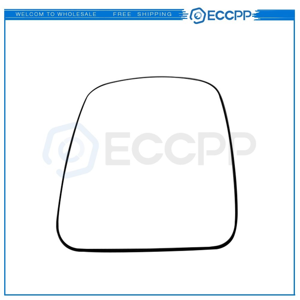 Left Driver Side Mirror Glass W/Adhesive Pads For 2003-2007 CV EXPRESS/SAVANA