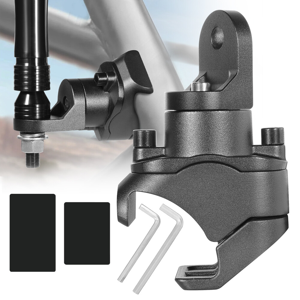 UTV Pro-Fit Cage Whip Light Flag Pole Mount Bracket For Ranger Can Am Defender