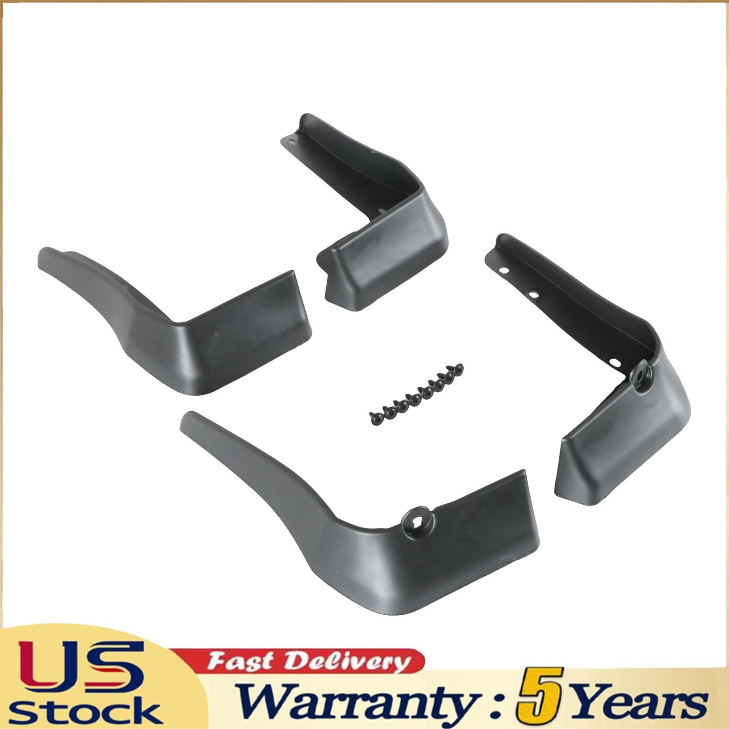 Front Rear Left Right Mud Guards for 2018-2022 Honda Accord 10th Sedan 4-Door L4