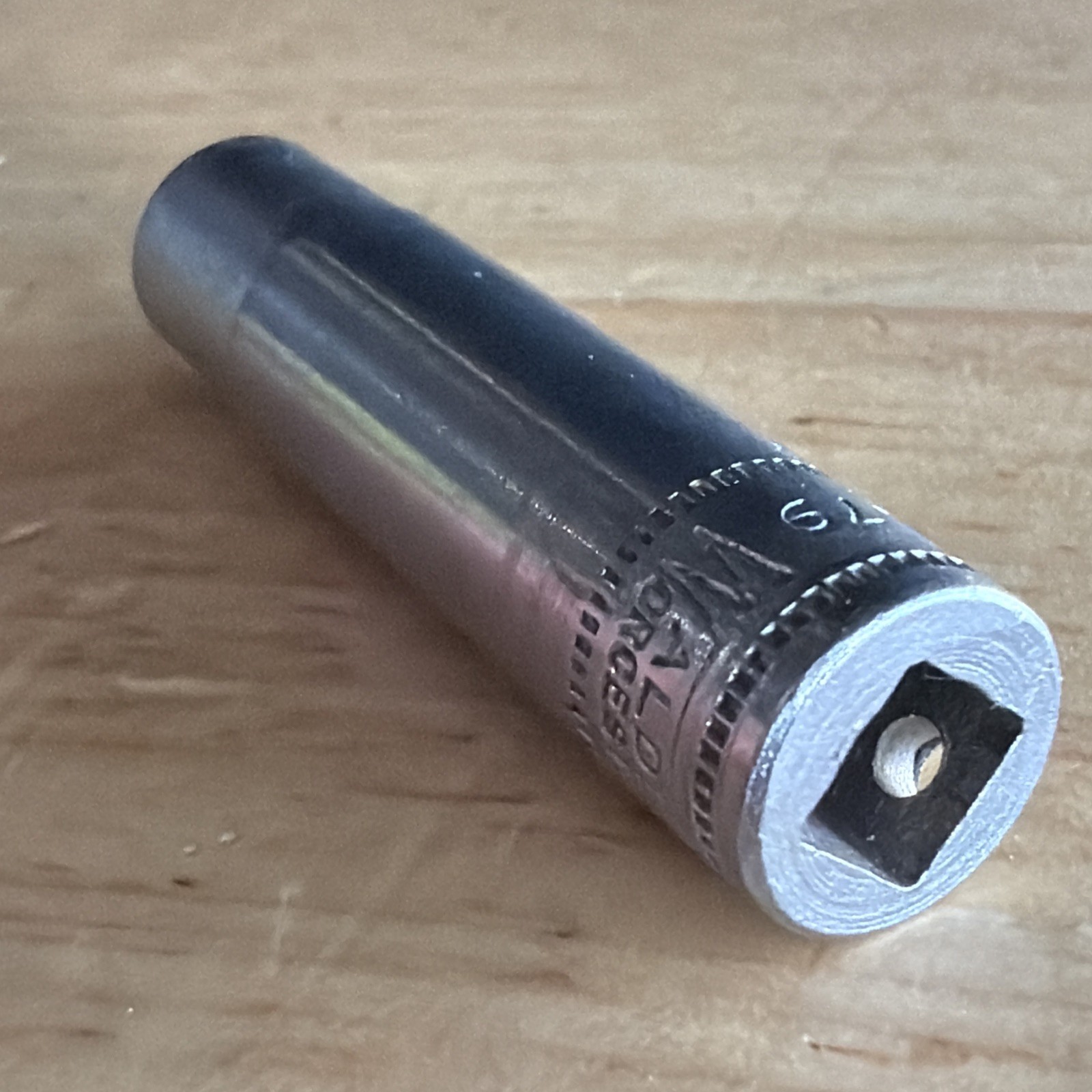 Walden Worcester 9/32″ Deep Socket 1/4″ Drive 6 Point 3179 Vintage USA READ!
