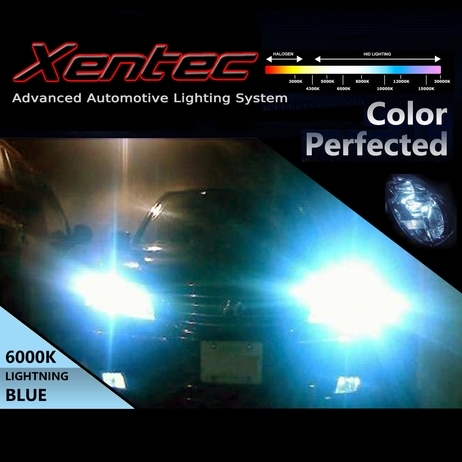 HID Xenon Ballasts 35W Conversion Kit Bulbs For Hb3 9006 H3 H4 H7 H8 H9 H11 H1