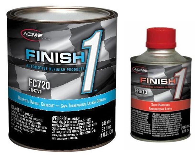 Sherwin Williams Finish 1 FC720 2K Urethane Clearcoat Slow Hardener FH613 4:1