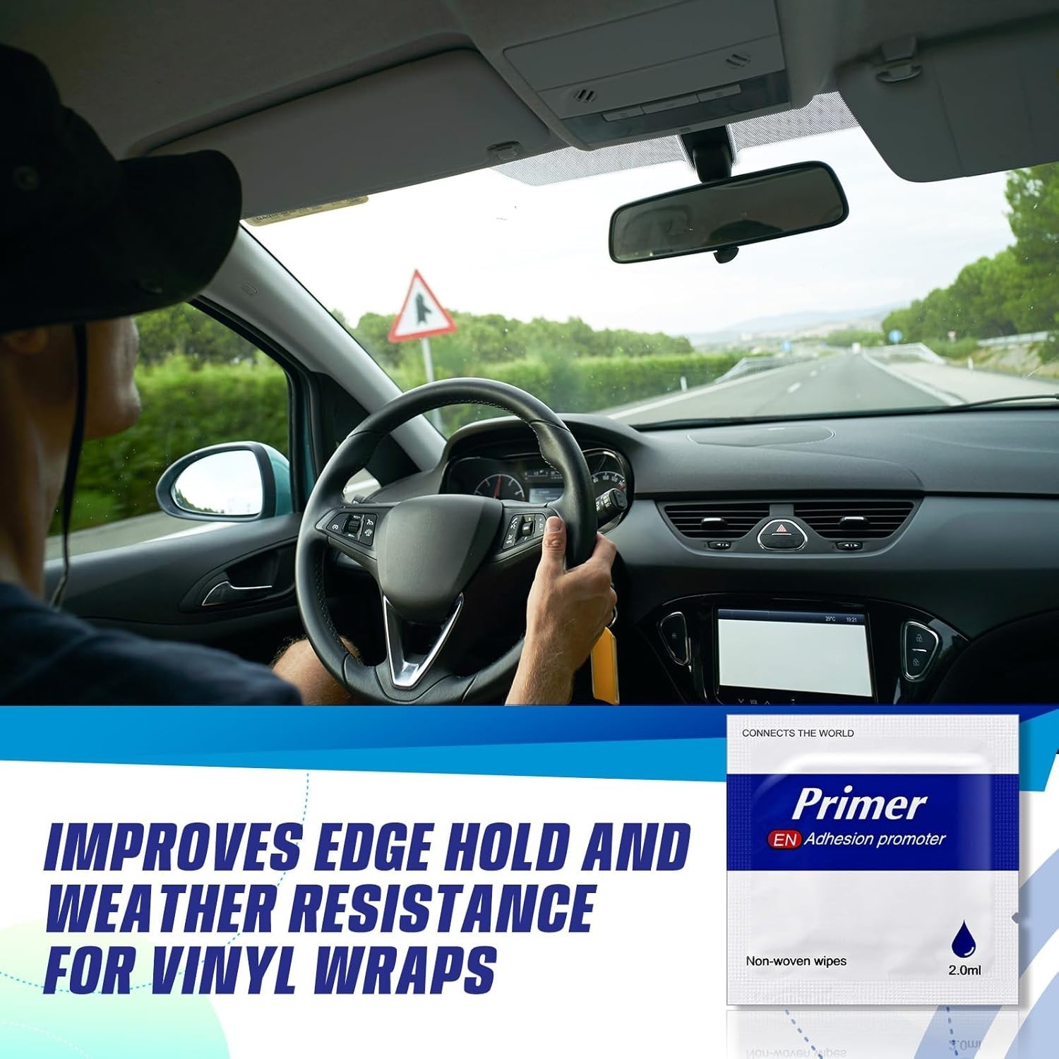 16 Pcs Adhesion Promoter, High Performance Adhesion Promoter for Plastic, Dou…