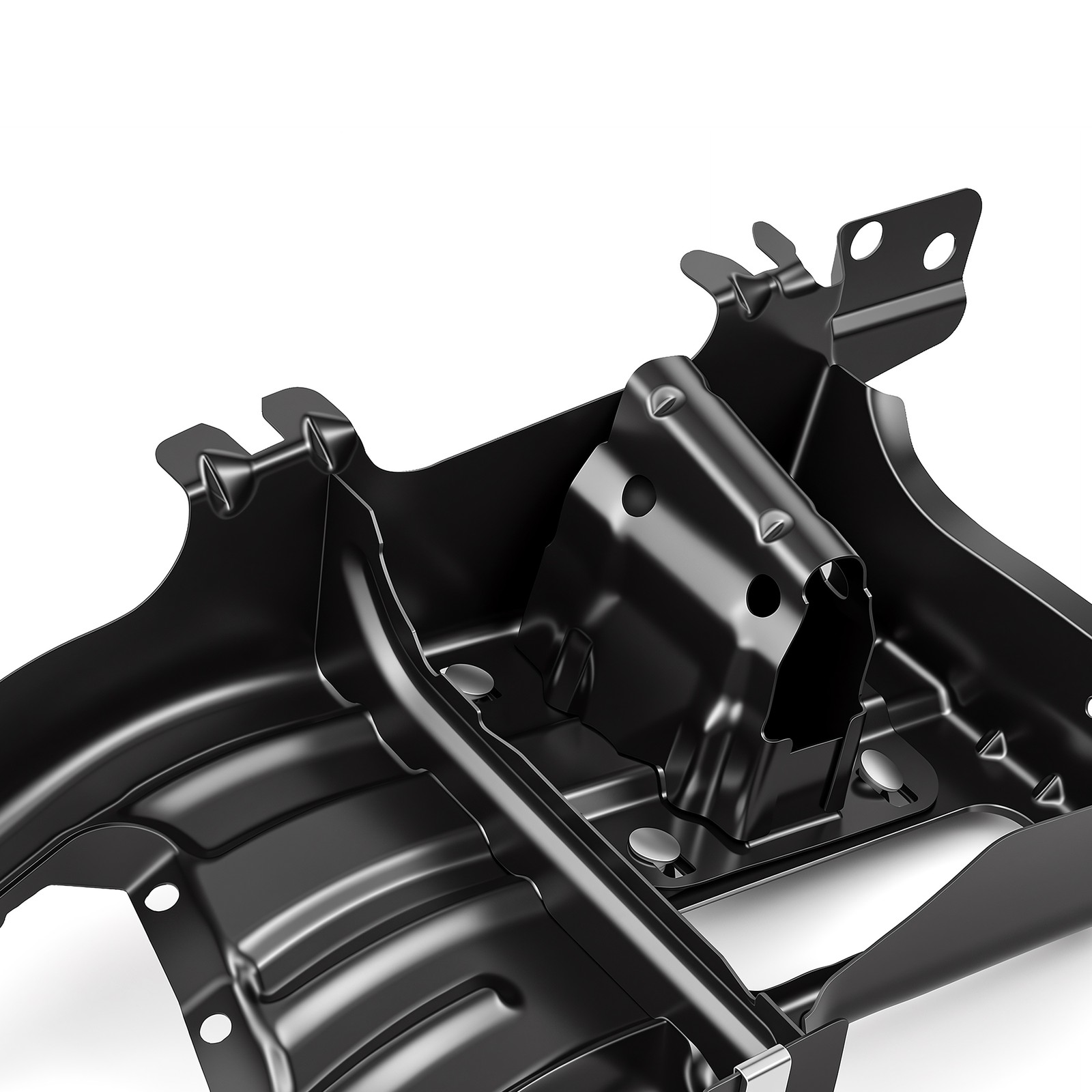 2PCS Front Bumper Bracket Mount Kit Steel For 2009-2012 Dodge Ram 1500