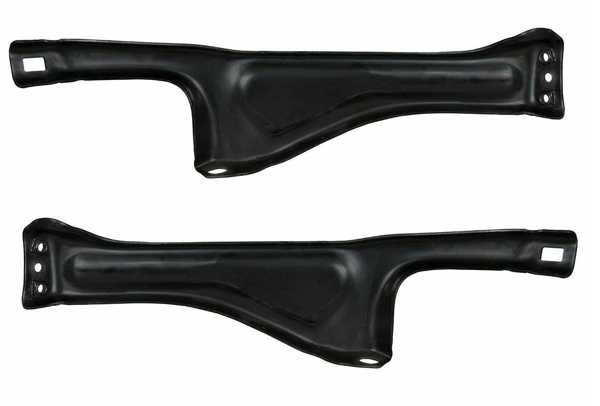 LH & RH Outer Front Bumper Brackets For 1981-1987 Chevy / GMC Pickup Truck
