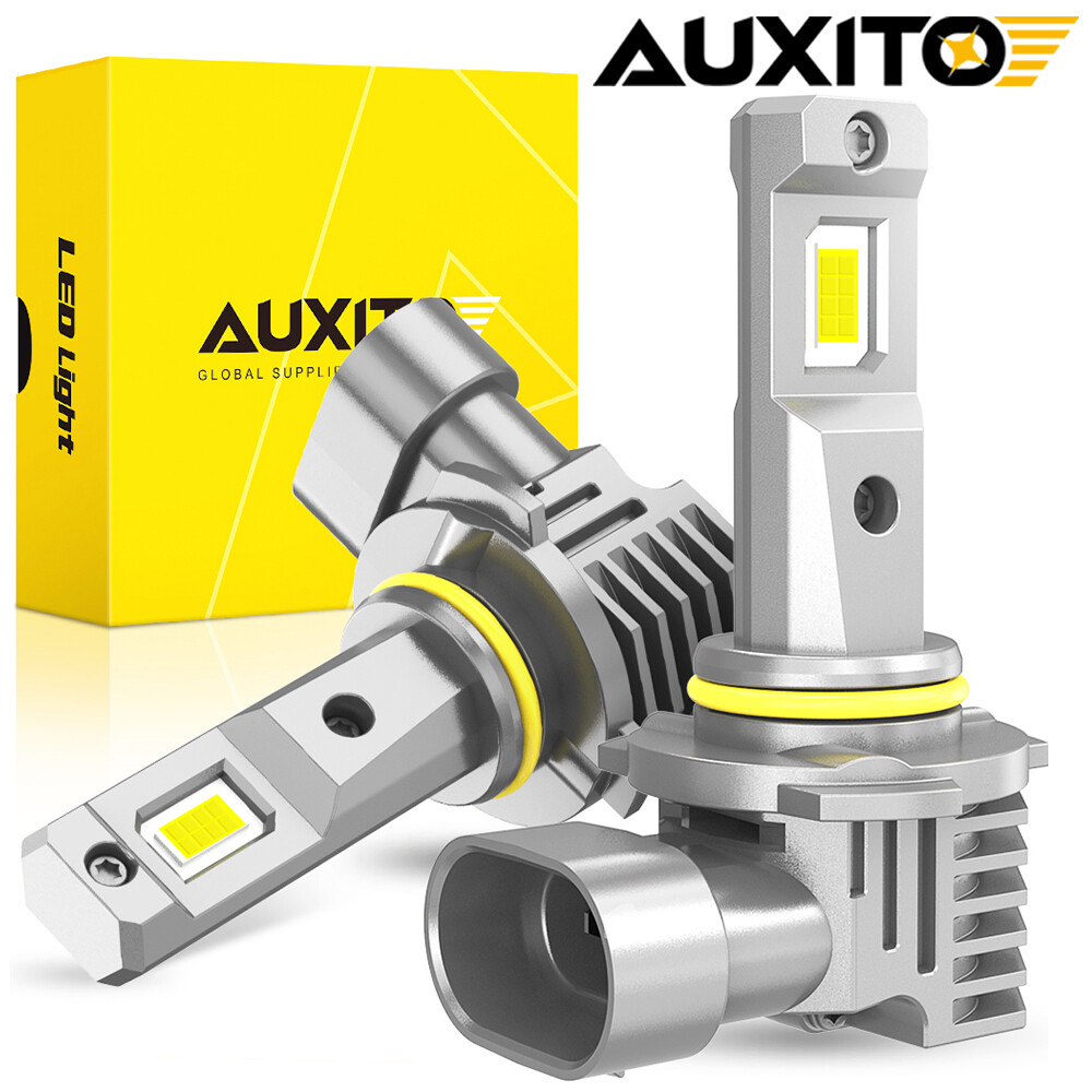 AUXITO HB3 9005 LED Combo Kit Headlights High Low Beam Bulbs 6500K Super Bright