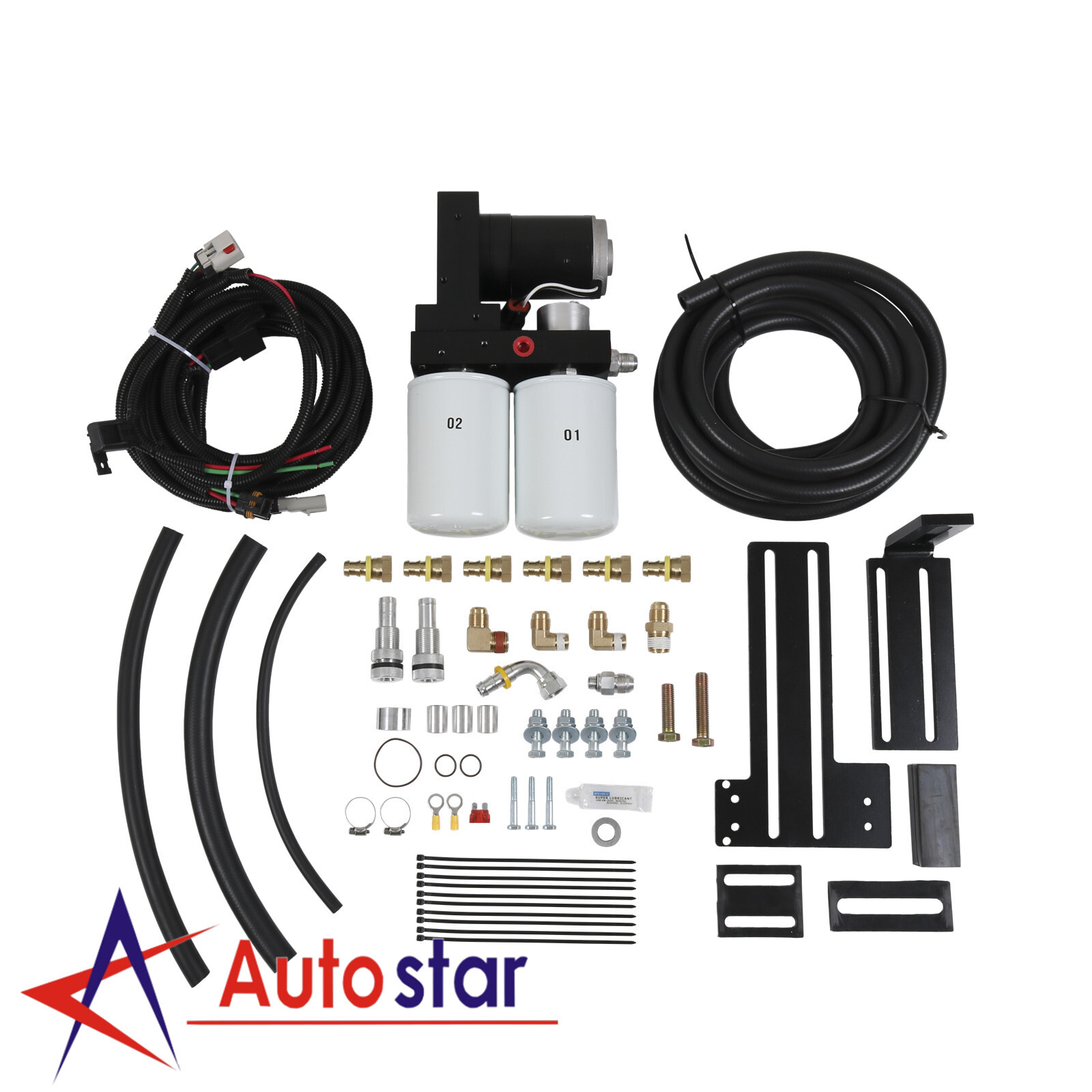 Fuel Lift Pump System TSD07165G For 05-18 Dodge Ram Cummins Diesel 165GPH Diesel
