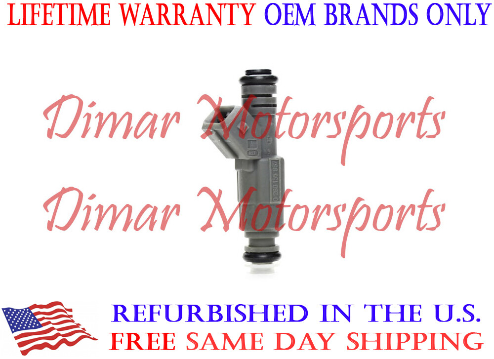 3 Year Warranty – Single OEM Fuel Injector – 0280155887