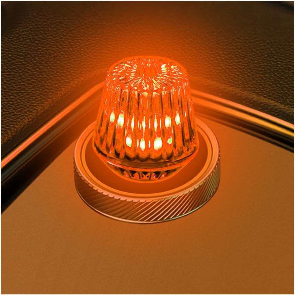 Mini Car USB LED Interior Light, 5V Plug-in NightLight