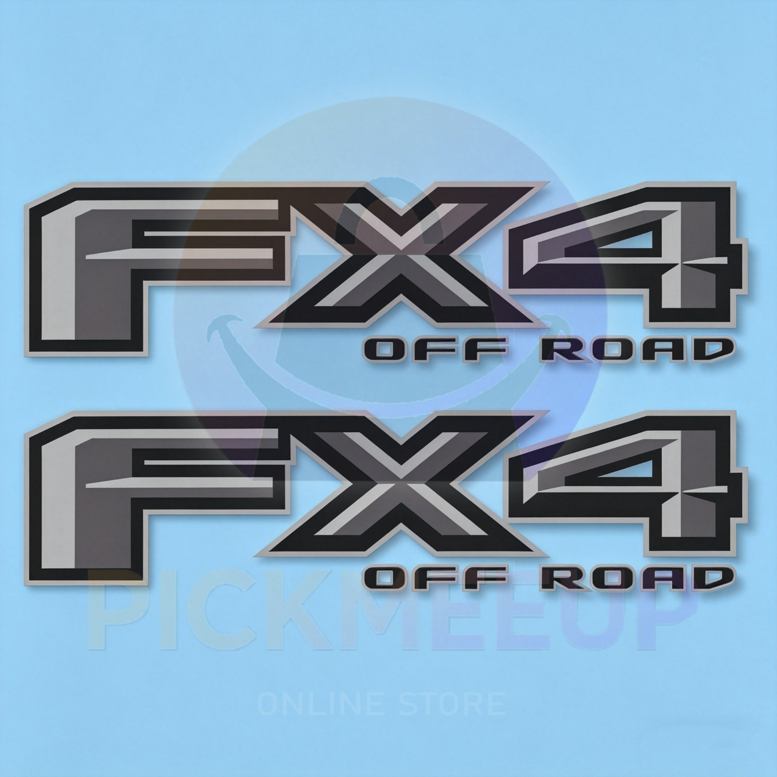 FX4 Off Road Sticker Pickup Truck Bumper For F150 F250 F350 Replacement Decal
