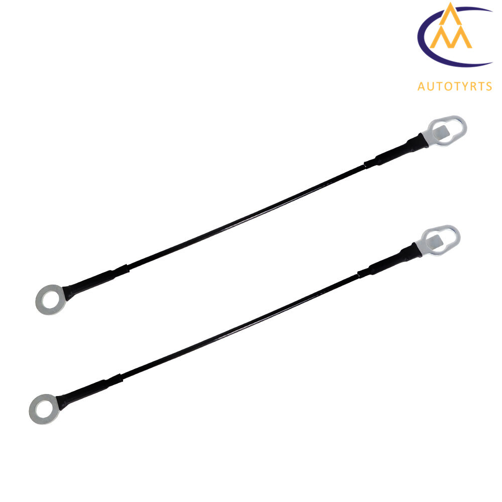F37Z9943053A For 1993-2011 Ford Ranger Tailgate Straps Cables Pair Left & Right