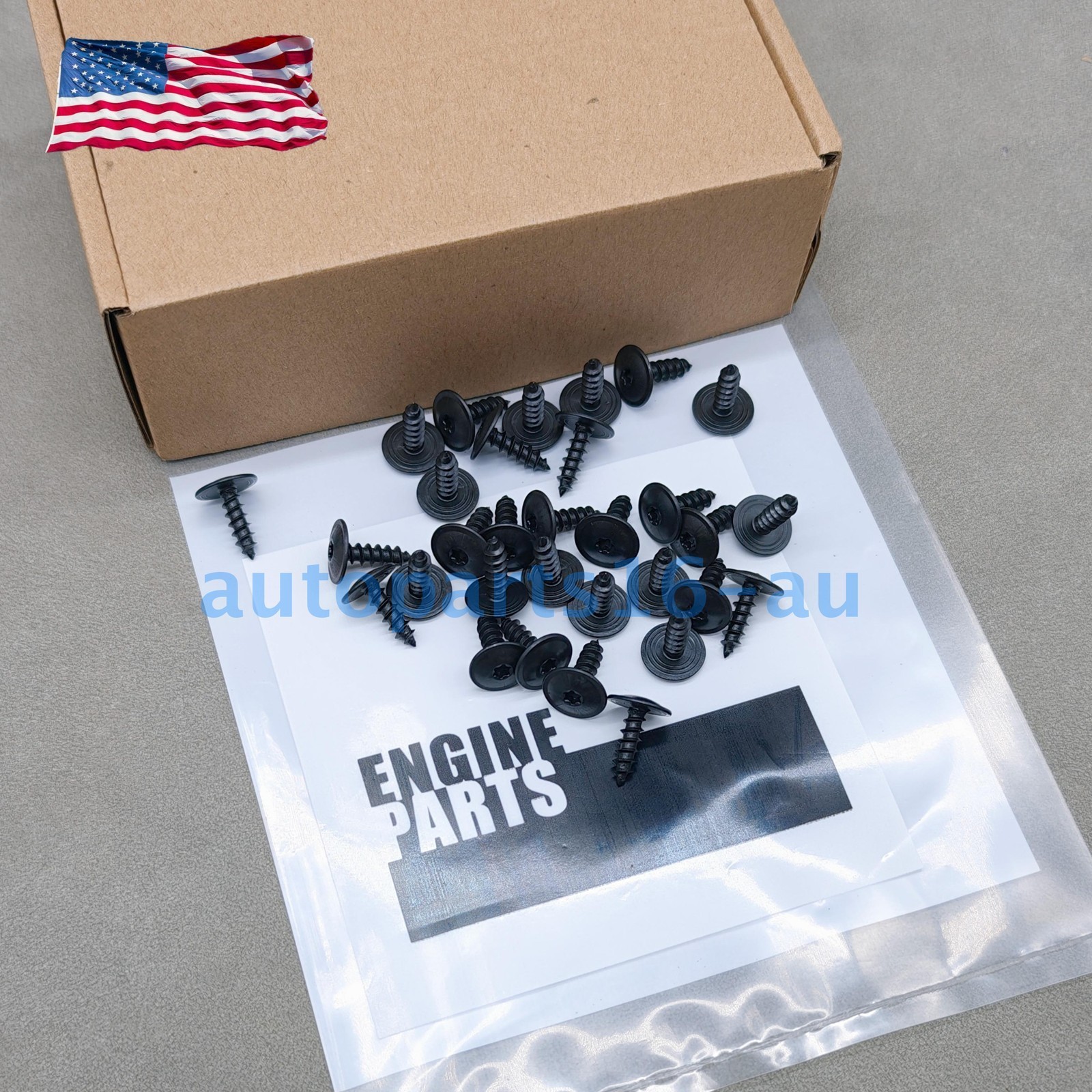 NEW 30pcs Fits for VW Audi Fender Liner Self Tapping T25 Torx Screw US