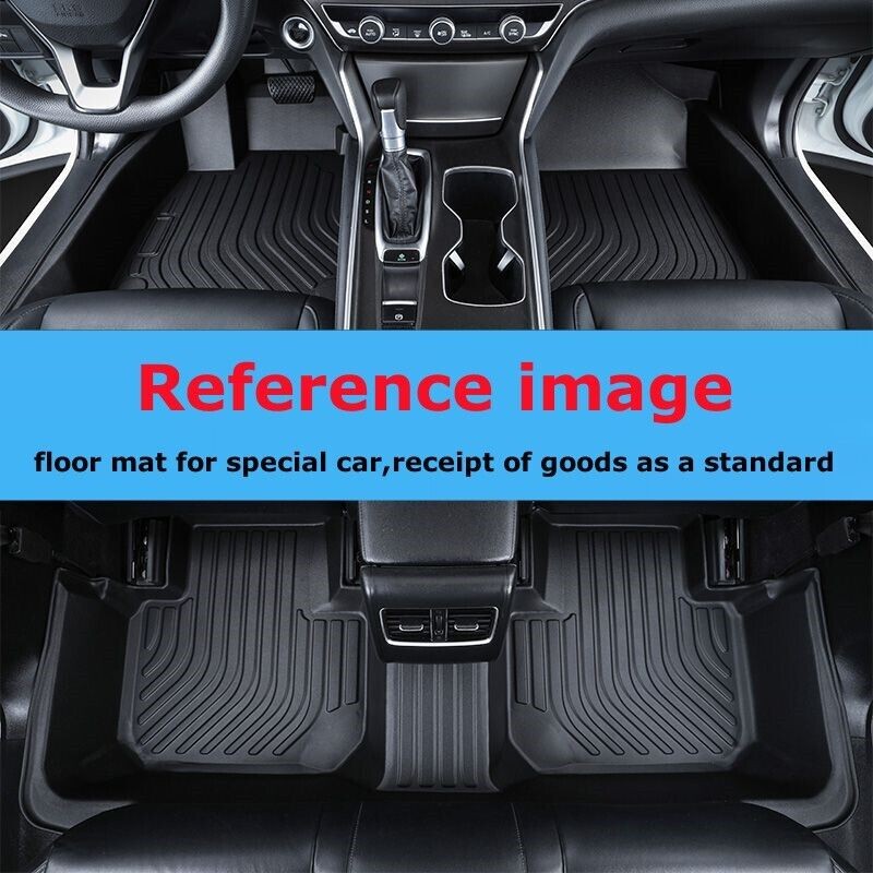 For 2013-2018 Toyota RAV4 TPE Floor Liners 3Pcs Heavy Duty Odorless Black