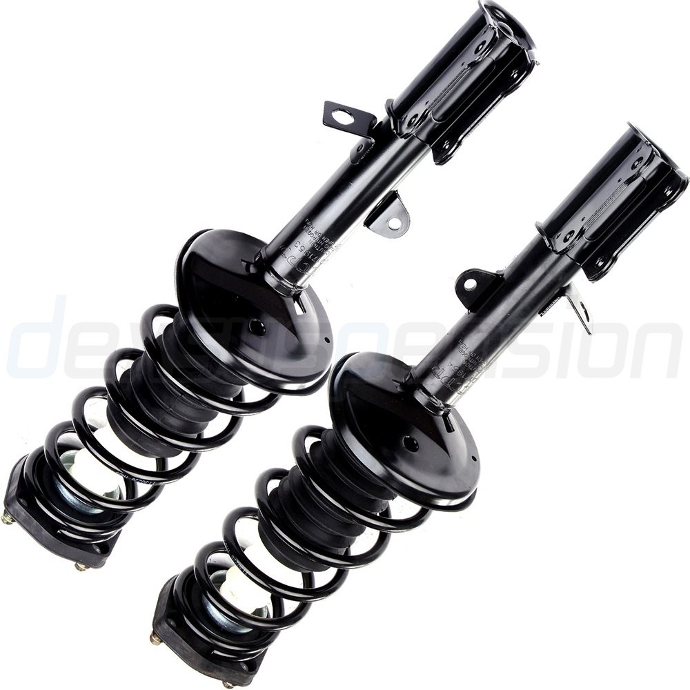 2x Rear Complete Gas Shocks Struts Springs For 1998-2002 Chevrolet Prizm 1.8L