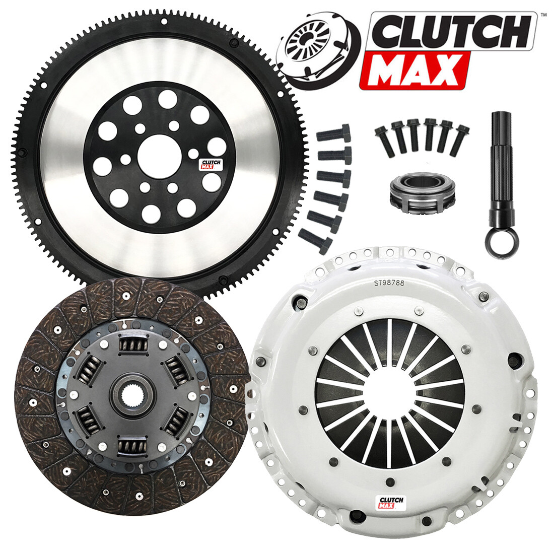 CM STAGE 2 CLUTCH KIT & FLYWHEEL for 99-06 VW GOLF 1.8L 1.9L TDI TURBO DIESEL