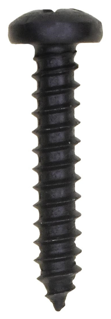 Tapping Screw, #6 x 3/4″ Phillips Pan Head, A/AB Tip, Black Oxide (Qty: 100)