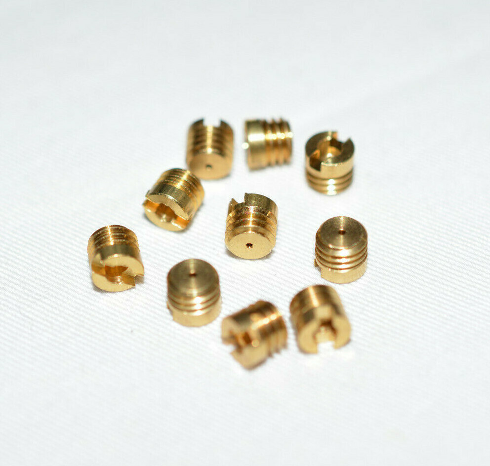 (10 Pk) Blank Drill To Size Holley Carburetor 10-32 UNF Air Bleed Screw In Style