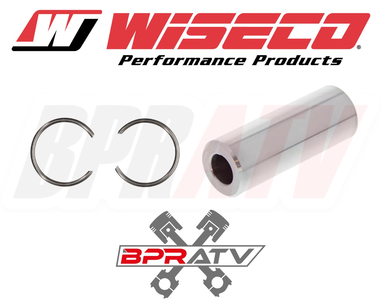 Banshee 64mm Stock Standard Bore Wiseco Pro Lite Pistons Bearings & Gaskets Kit