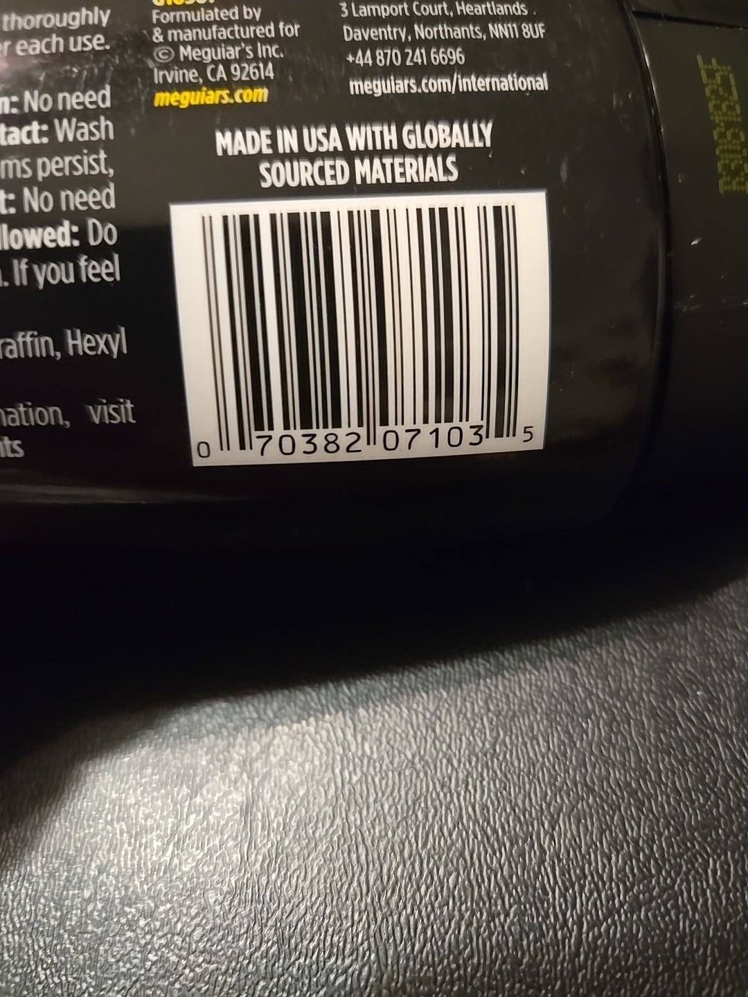 Meguiar’s SCRATCH-X, Fine Scratch and Blemish Remover, 7 Fl. Oz.