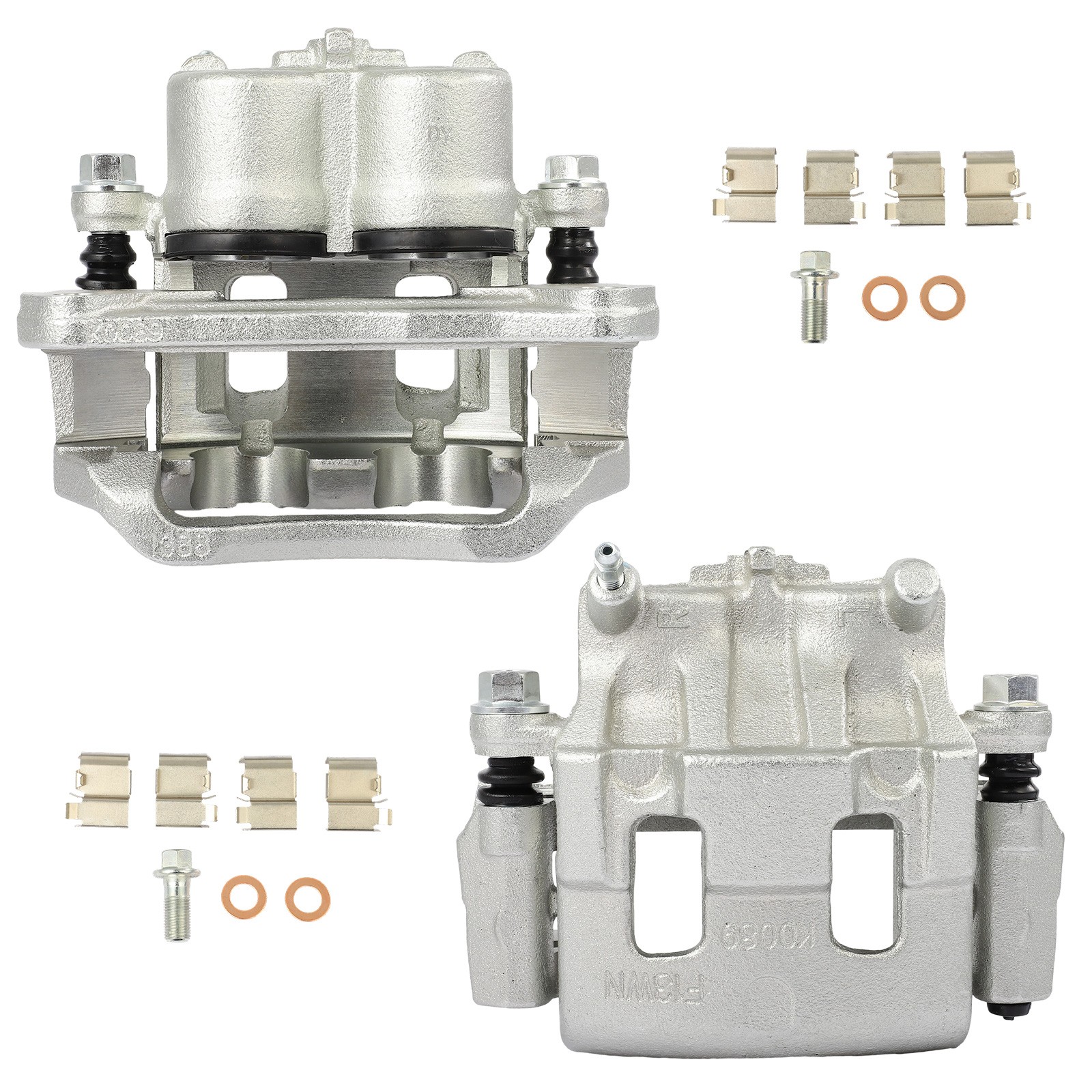 Front Brake Calipers 2Pcs Fits Lincoln MKX Ford Edge Mazda Cx-9 2007-2015