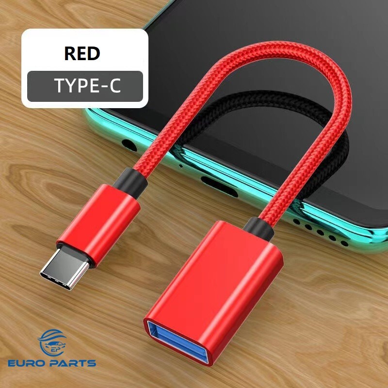 1*USB-C 3.1 Type C Male to USB Type A Female OTG Adapter Converter Cable Cord