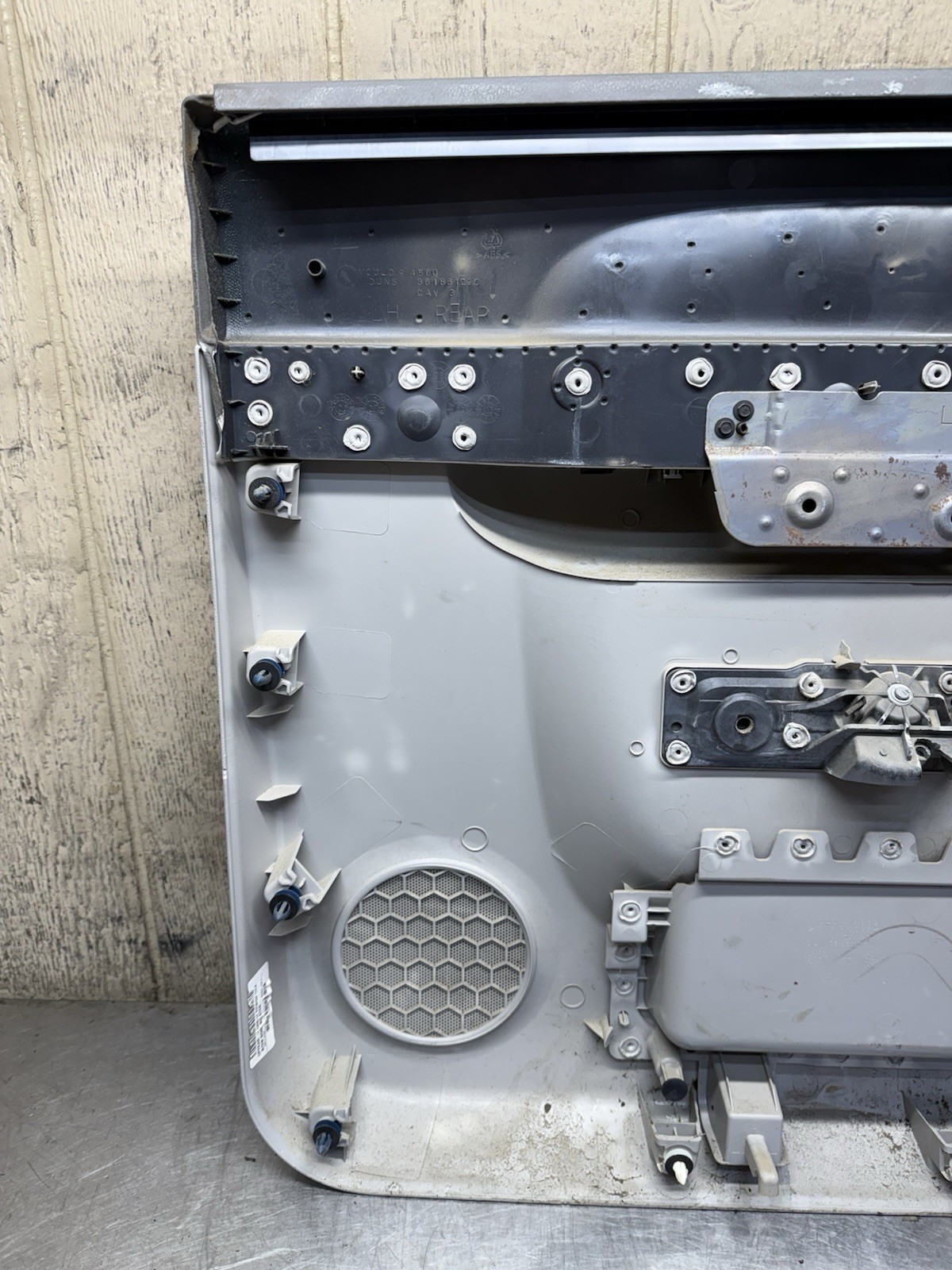 2011 GM Silverado Sierra DRIVER REAR Interior Door Panel Titan/ DRK TITAN OEM