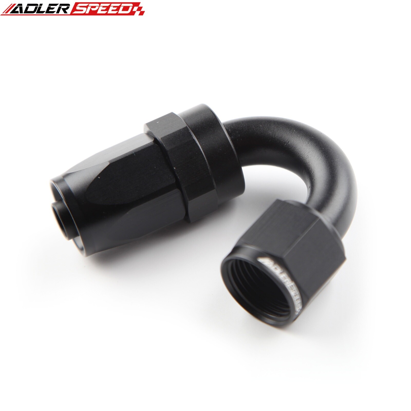 2PCS 120/150/180 Degree AN4 6 8 10 12 Swivel Hose End Fuel Oil Fitting Adapter