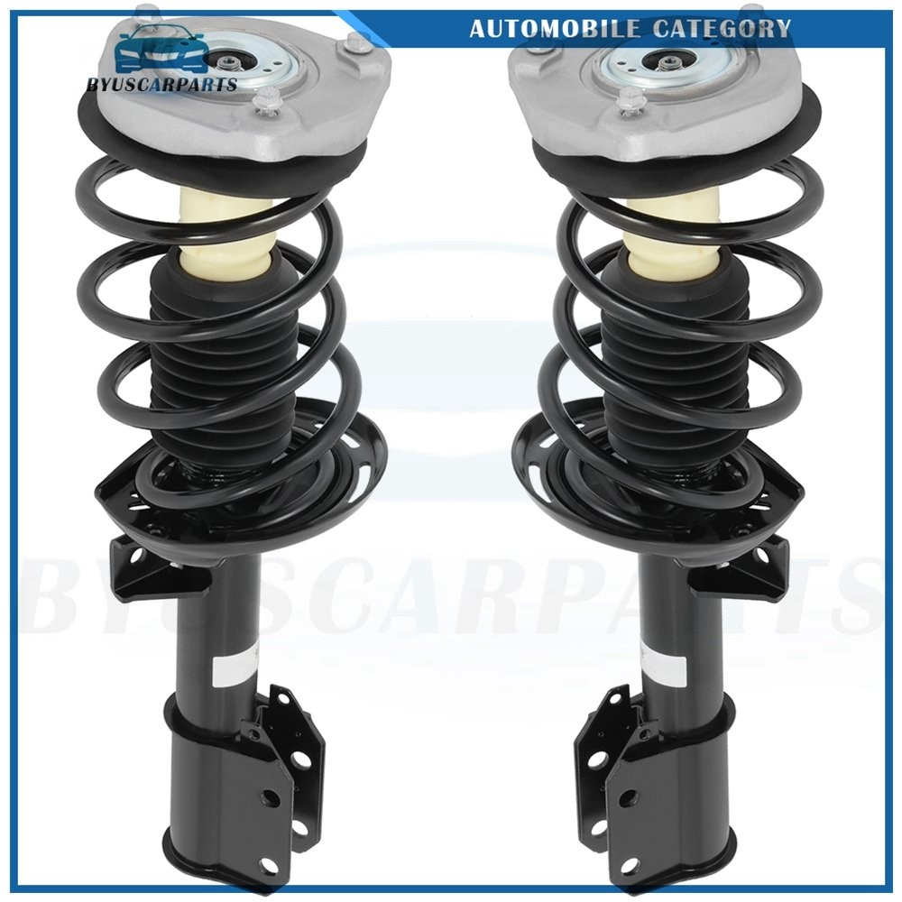 Pair Front Complete Strut & Assembly For 2010-2015 Mercedes-Benz GLK250 GLK350