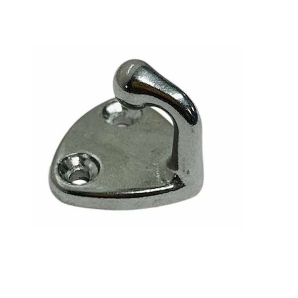 4 Pcs Stainless Steel T304 Marine Awning Hook Fender Hook Attach Rope Boat 1″x1″