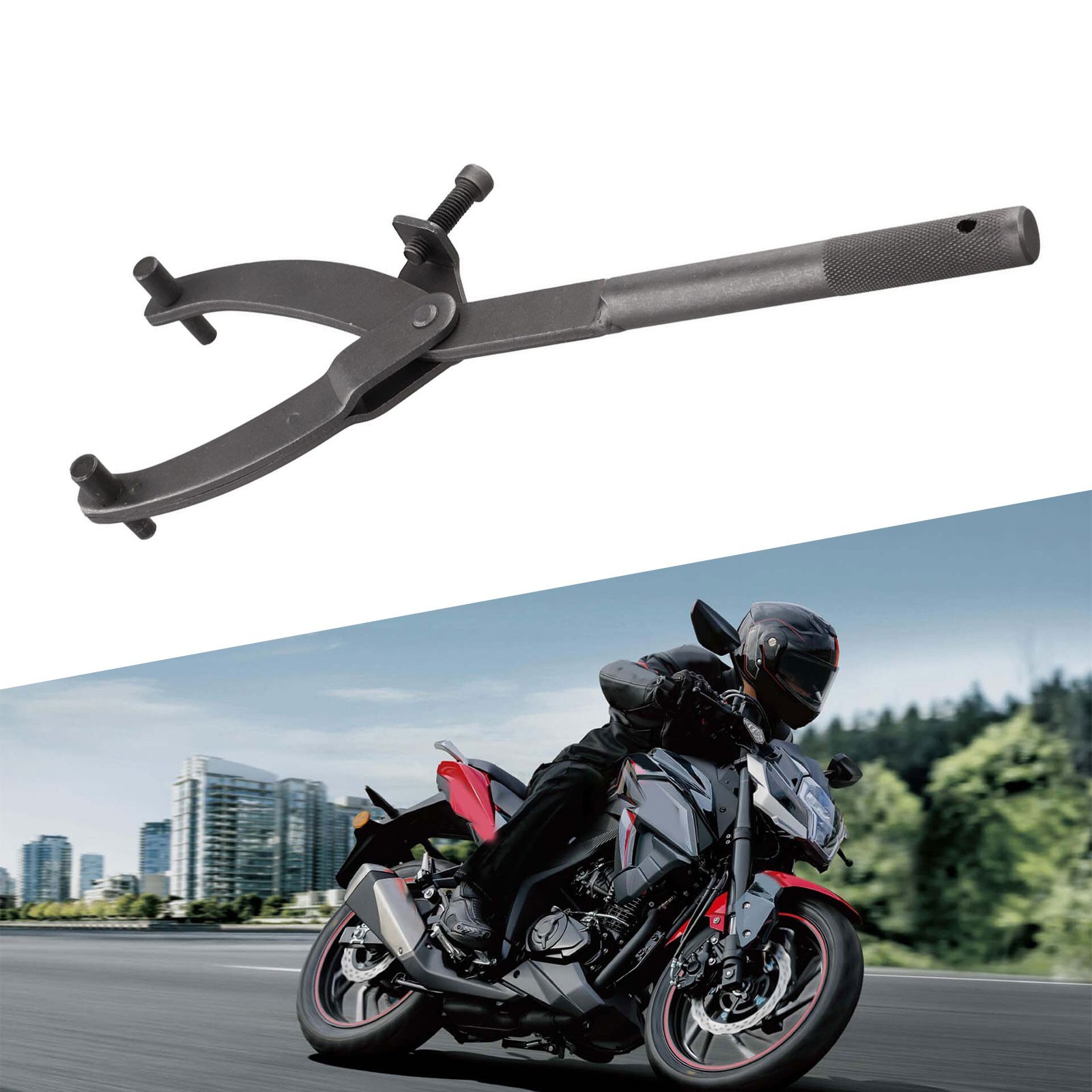 Motorcycle Flywheel Repair Tool with Adjustable Features for Convenience