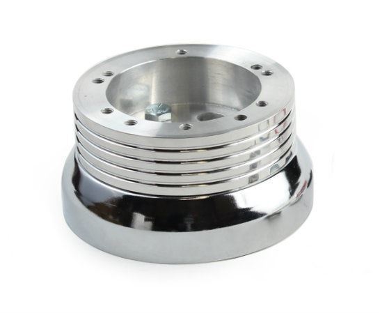 5 & 6 Hole Steering Wheel Polished Hub Adapter Chevy Truck and Van