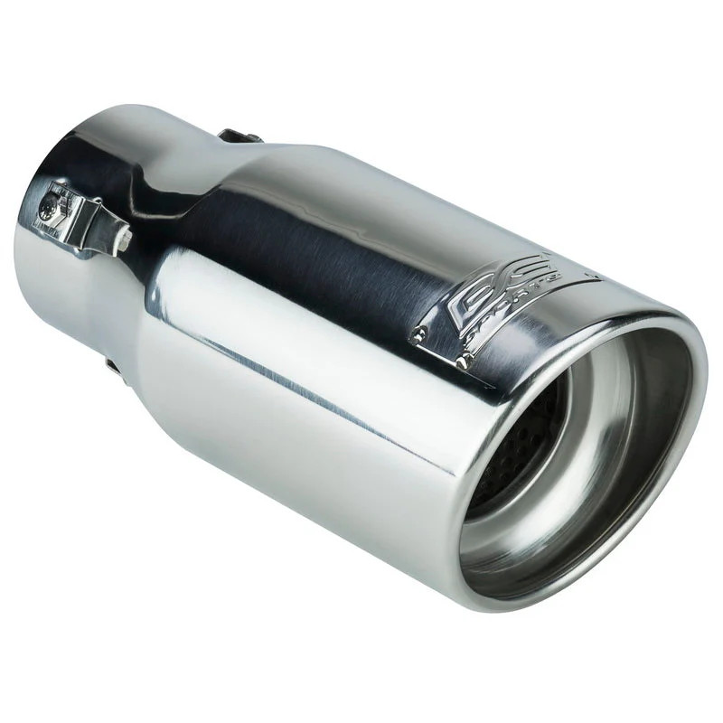 DC Sports for Polished Stainless Steel Universal Bolt On Exhaust Slant Cut Tip