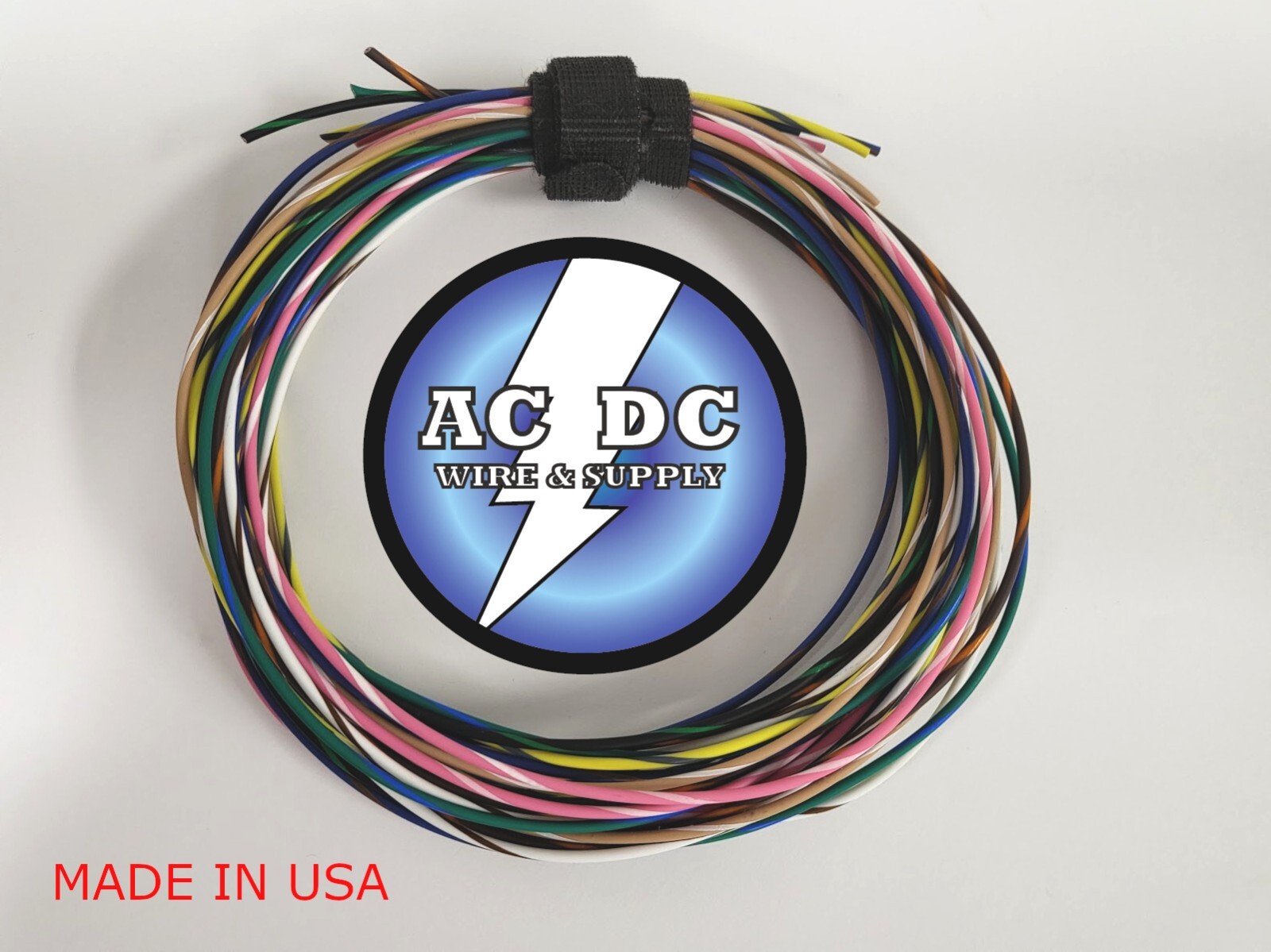 20 awg TXL HIGH TEMP AUTOMOTIVE WIRE 8 STRIPED COLORS 25 FT EA (LOT A)