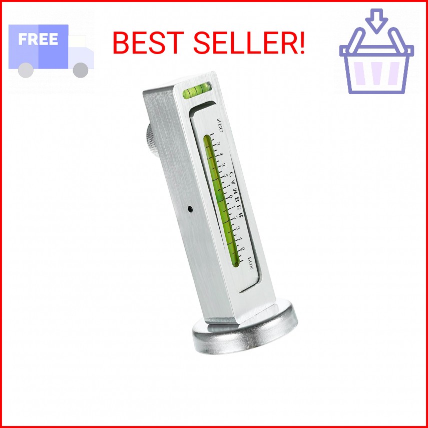 Suvnie Adjustable Magnetic Gauge Tool, Automotive Camber Castor Strut Wheel Alig
