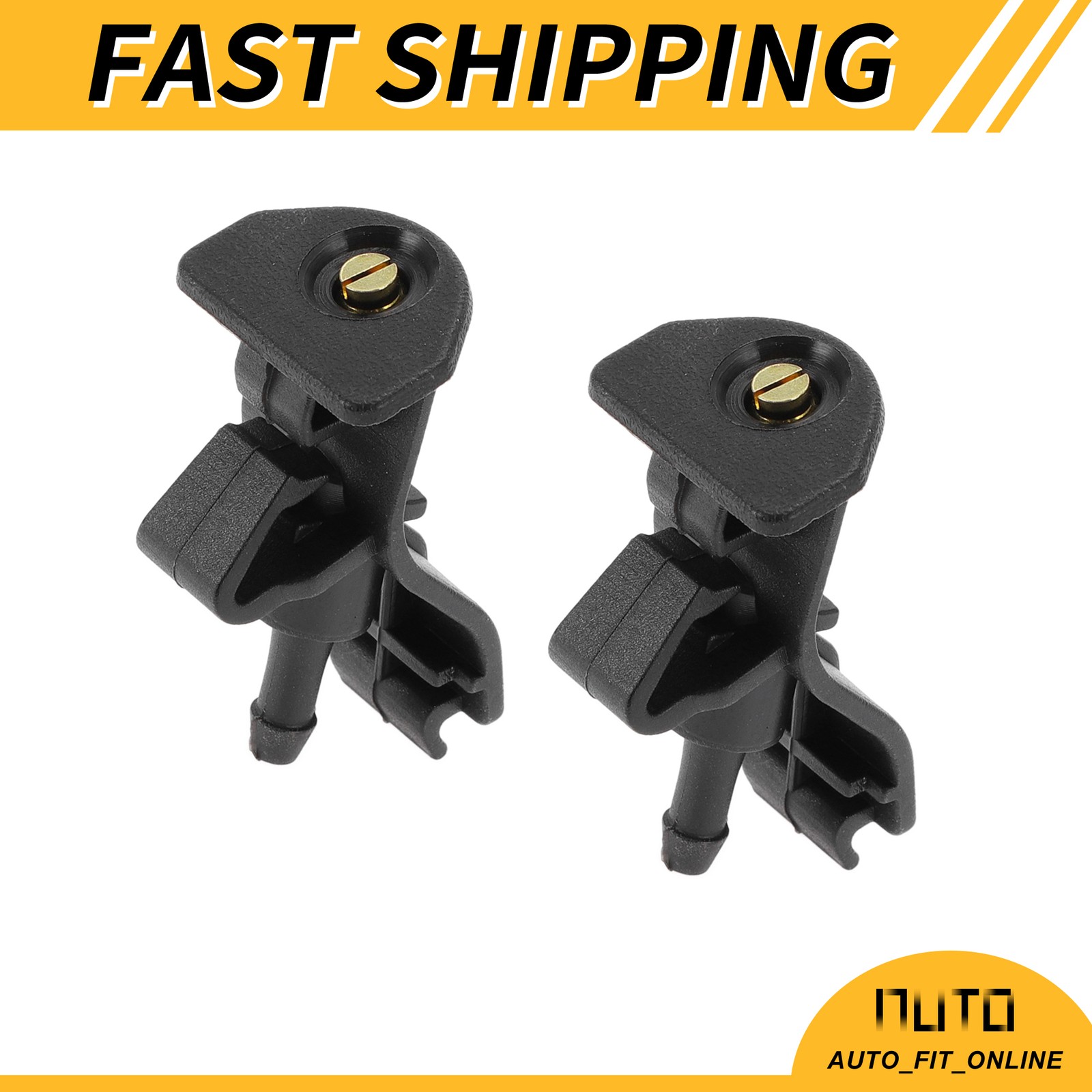 2 Pcs Front Windshield Washer Nozzles No.AR3Z17603A for ford Explorer 2011-18