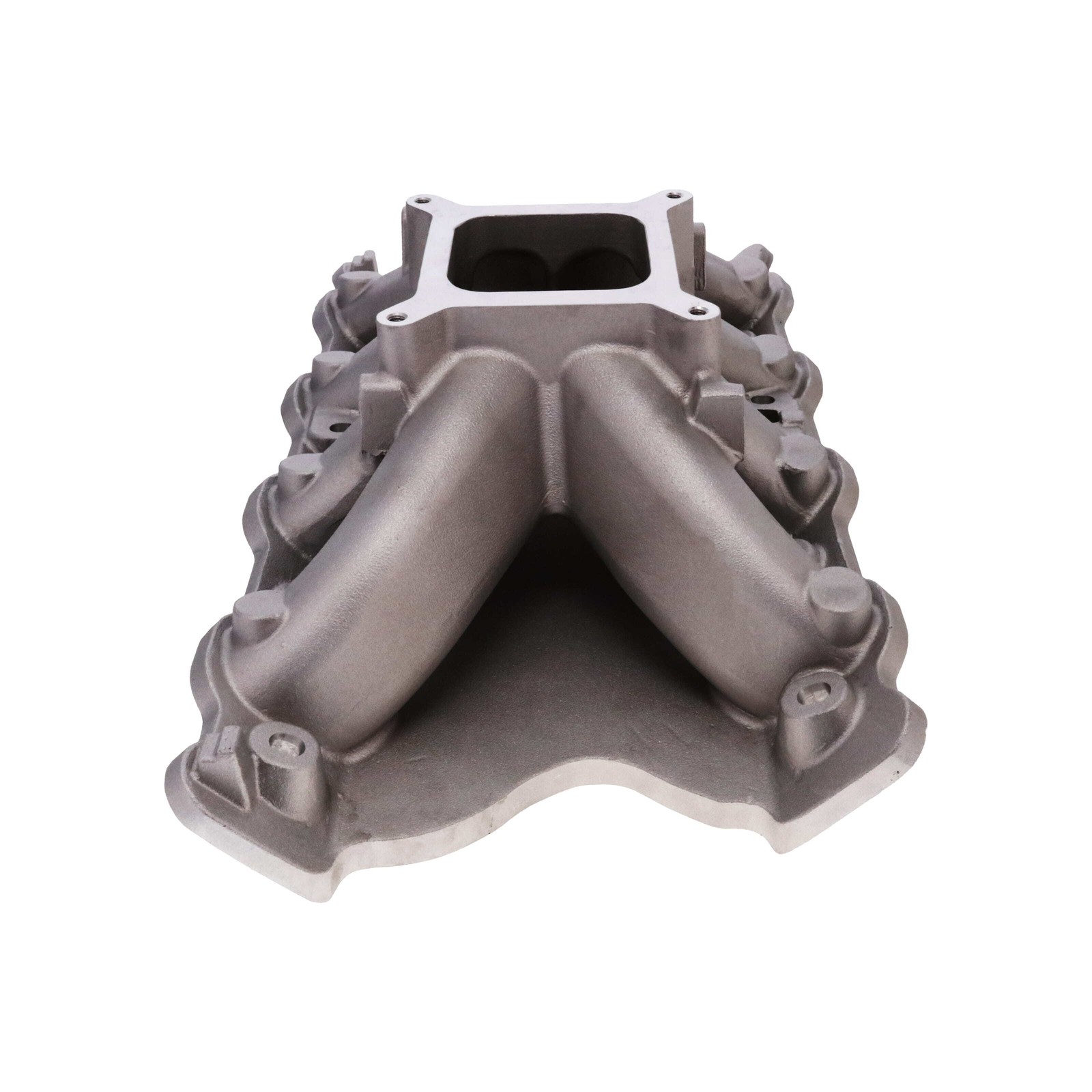 Factory Outlet Intake Manifold 351 Cleveland 2V/4V Satin Aluminum Single Plane