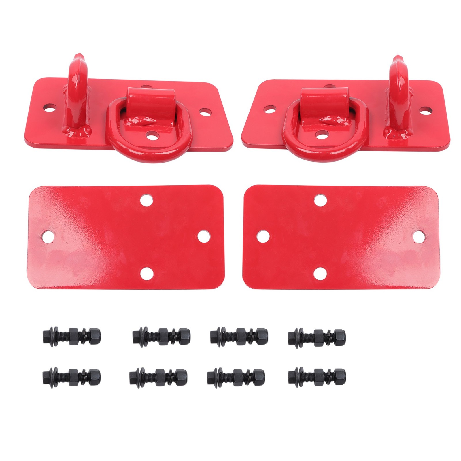 LABLT 2 Pack 3/8″ Tractor Bucket Grab Grade 70 Forged Steel Bolt On Grab Hook