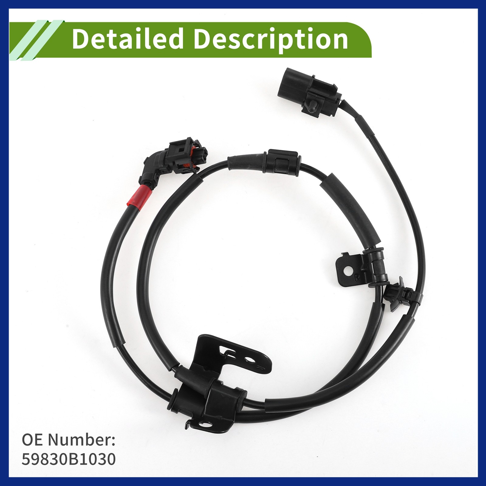ABS Wheel Speed Sensor ABS Sensor No.59830B1030 for Hyundai for Genesis G80 1Pcs